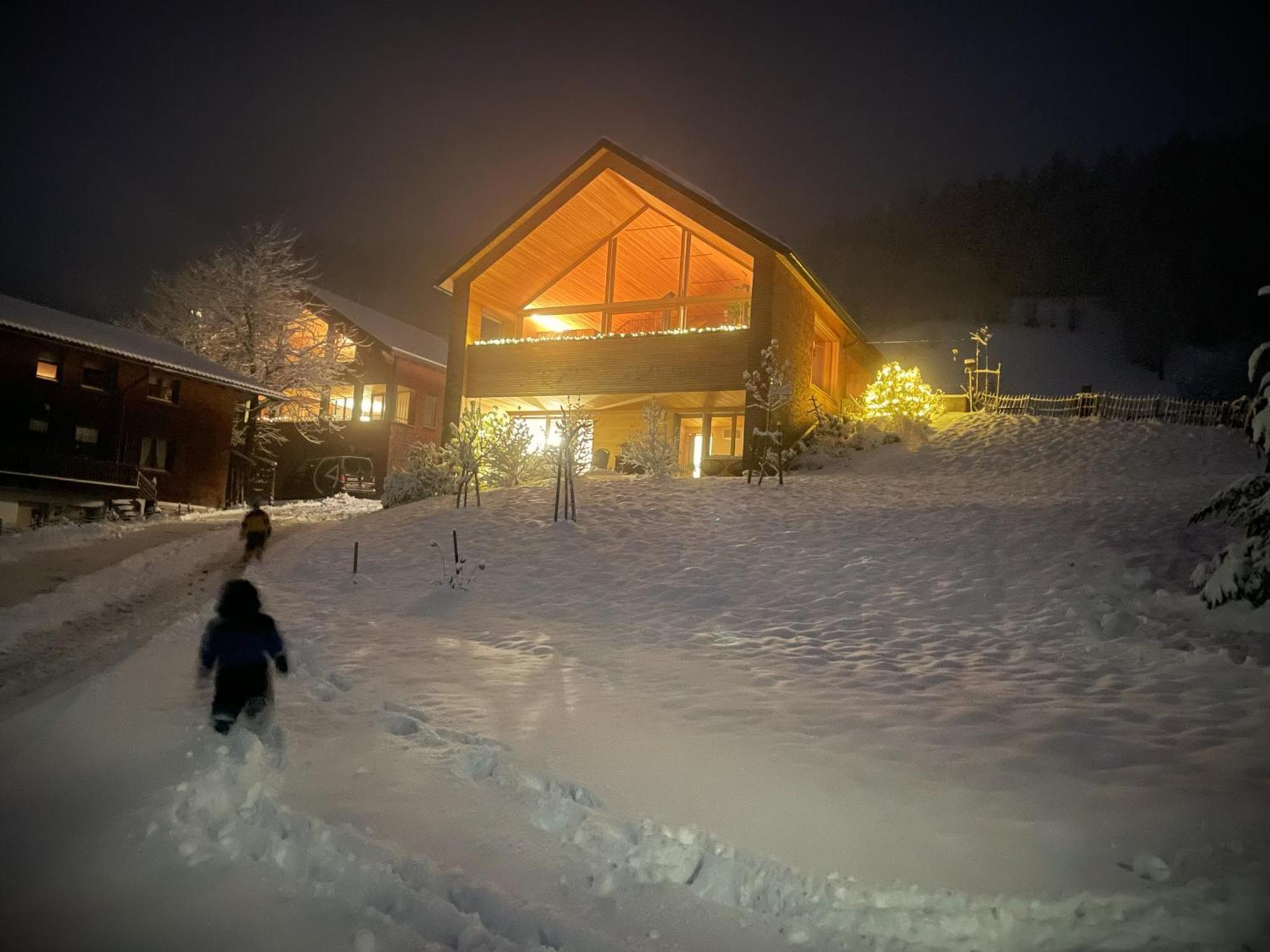 Ferienwohnung Zu Gast bei den Hagspiels Hittisau Exterior foto