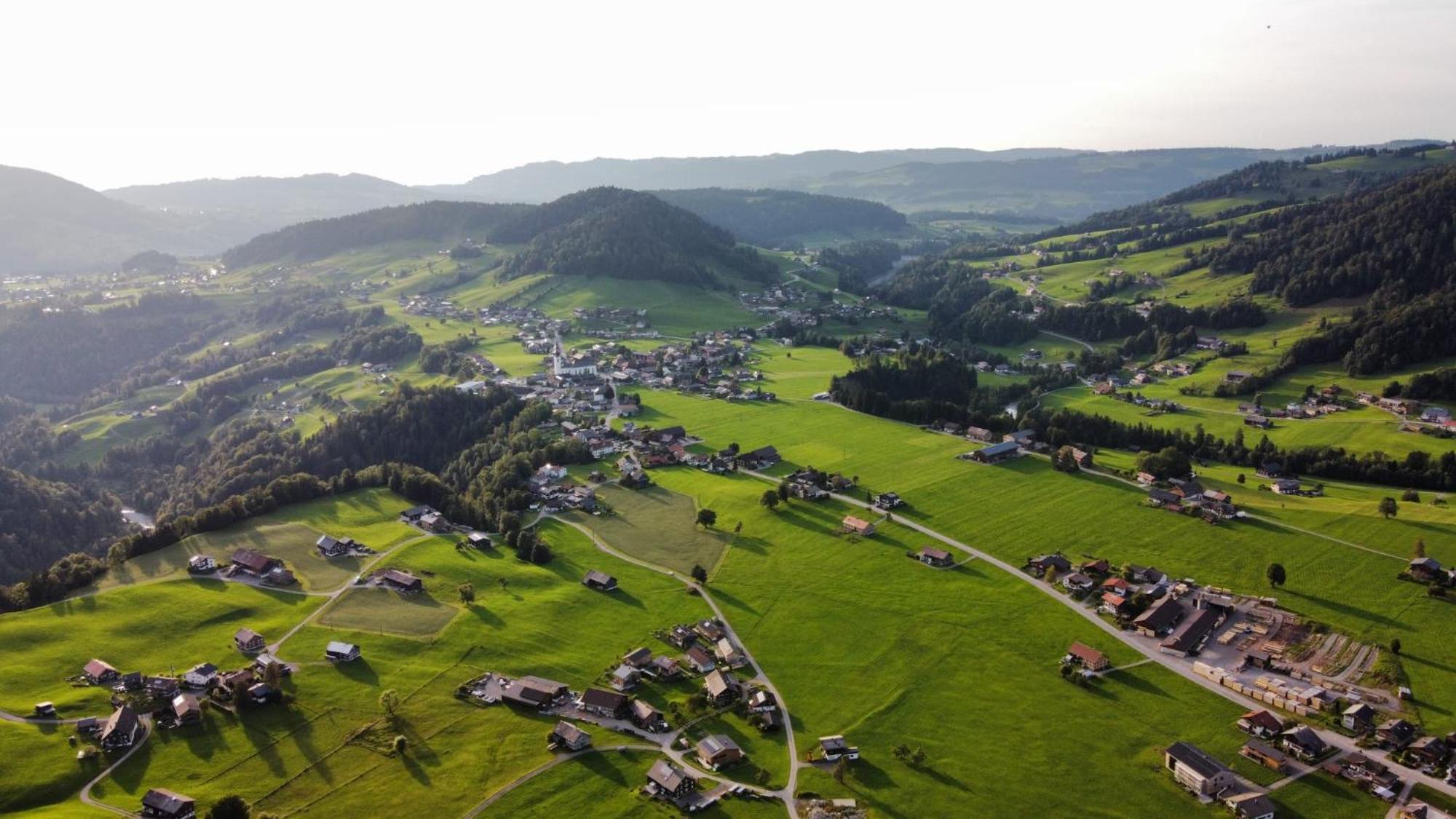 Ferienwohnung Zu Gast bei den Hagspiels Hittisau Exterior foto